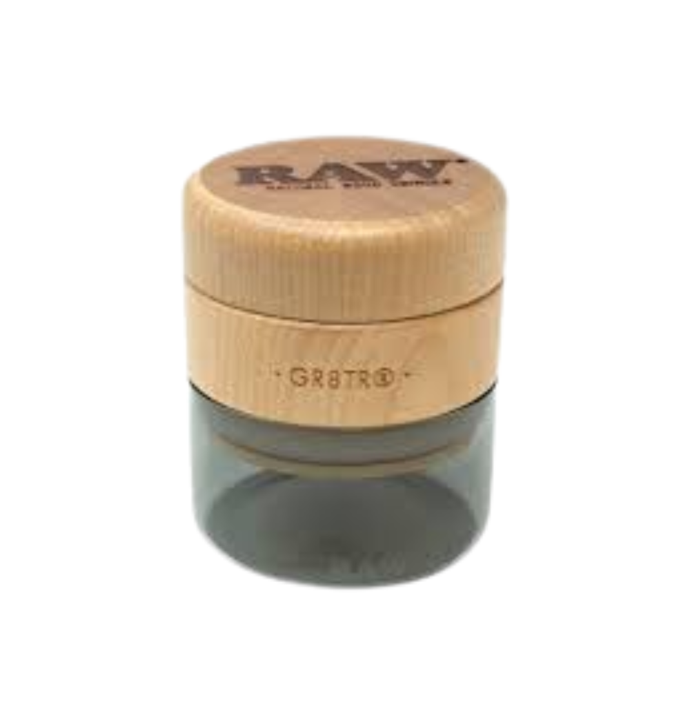RAW Natural Wood Grinder 65mm – 3 Piece
