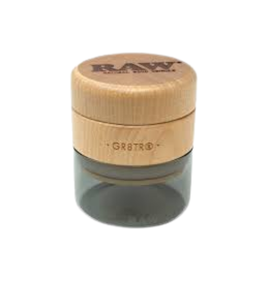 RAW Natural Wood Grinder 65mm – 3 Piece
