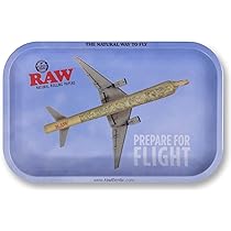 RAW Prepare For Flight Rolling Tray (Small)