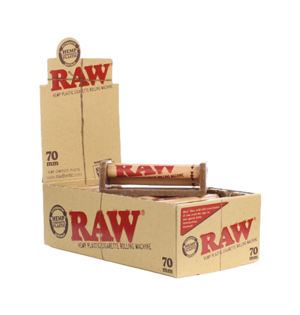 Raw Hemp Plastic Roller