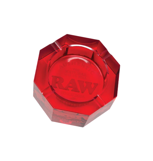 RAW Glass Ashtray - Red, Collector's Edition