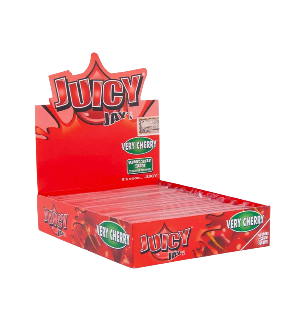Juicy Jay’s Rolling Papers – Very Cherry – King Size