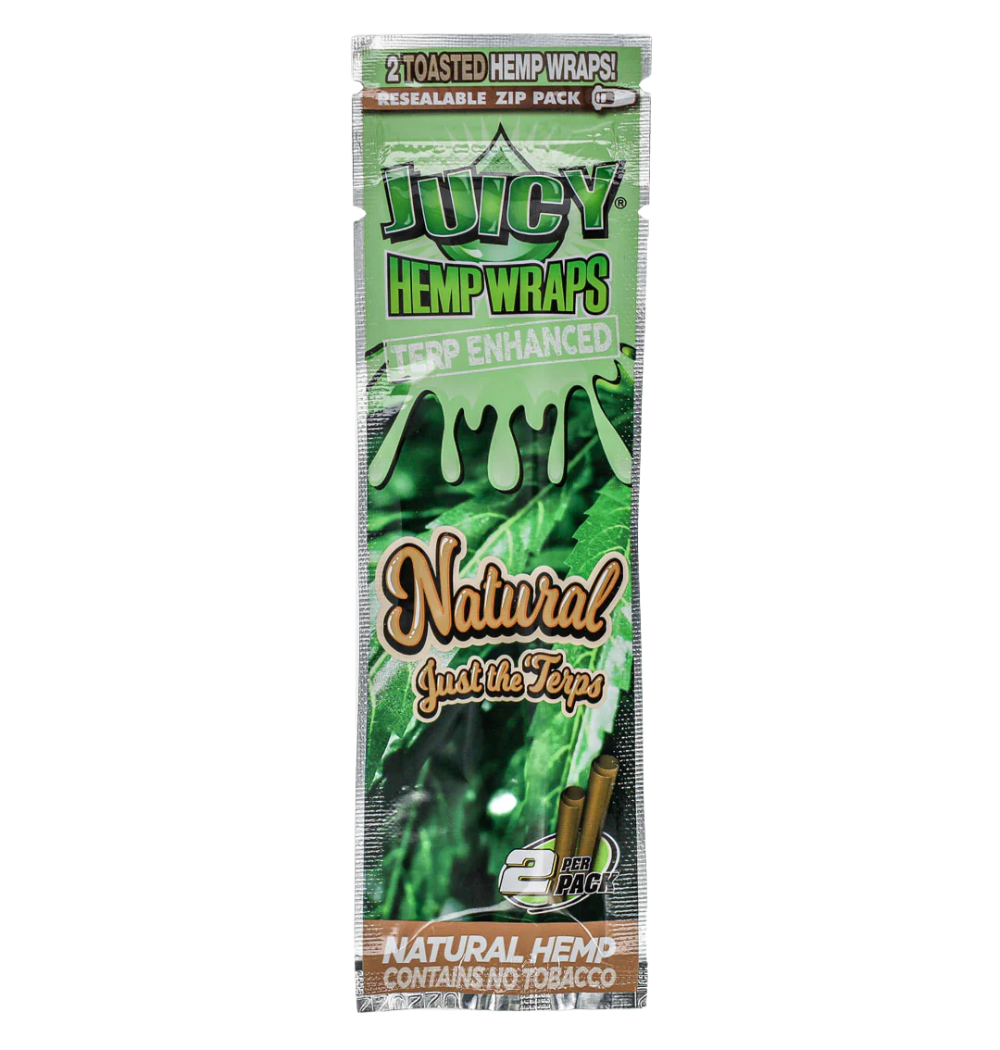 Juicy Hemp Natural - Terpene Enhanced Wraps