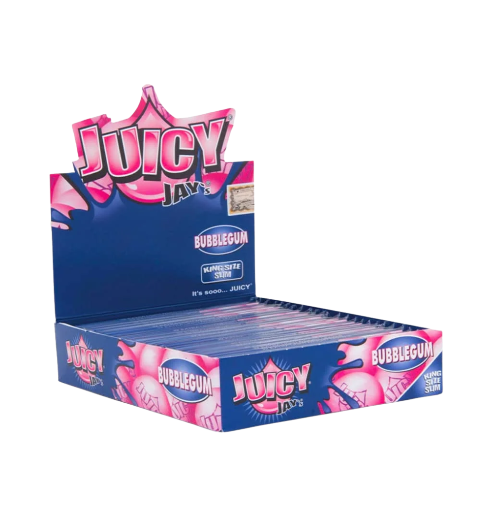 Juicy Jay’s Rolling Papers – Bubble Gum– King Size