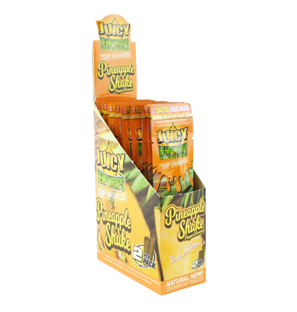 Juicy Hemp Pineapple Shake - Terpene Enhanced Wraps