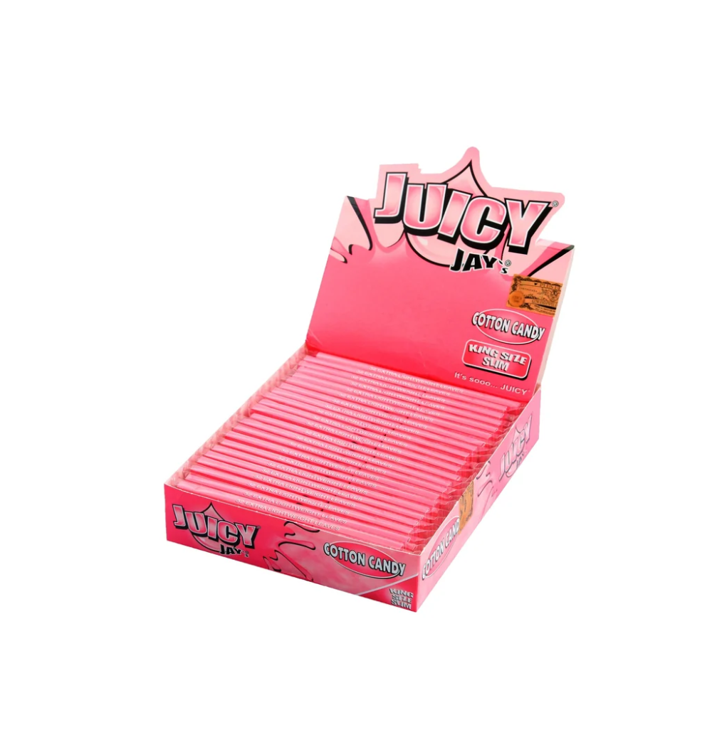 Juicy Jay’s Rolling Papers – Cotton Candy – King Size