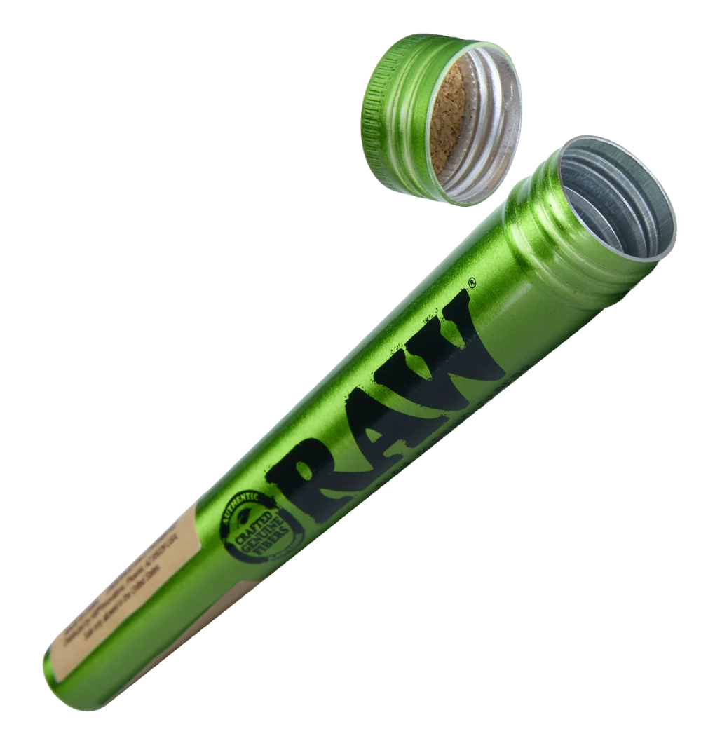 RAW Cone Tubes - Assorted Colors (Red, Black & Green)