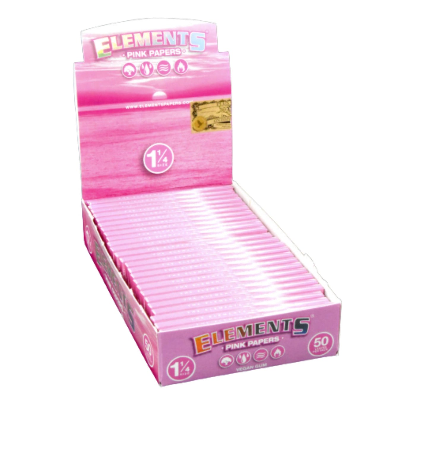 Elements Pink Rolling Papers
