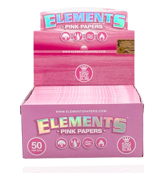 Elements Pink Rolling Papers