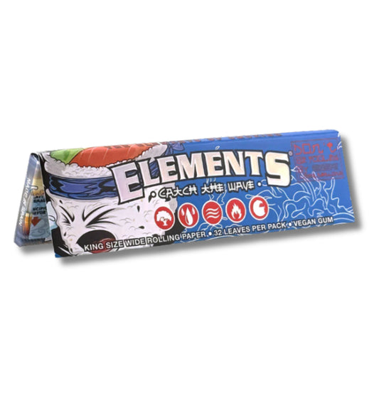 Elements (Catch the Wave) King Size Wide Rolling Papers