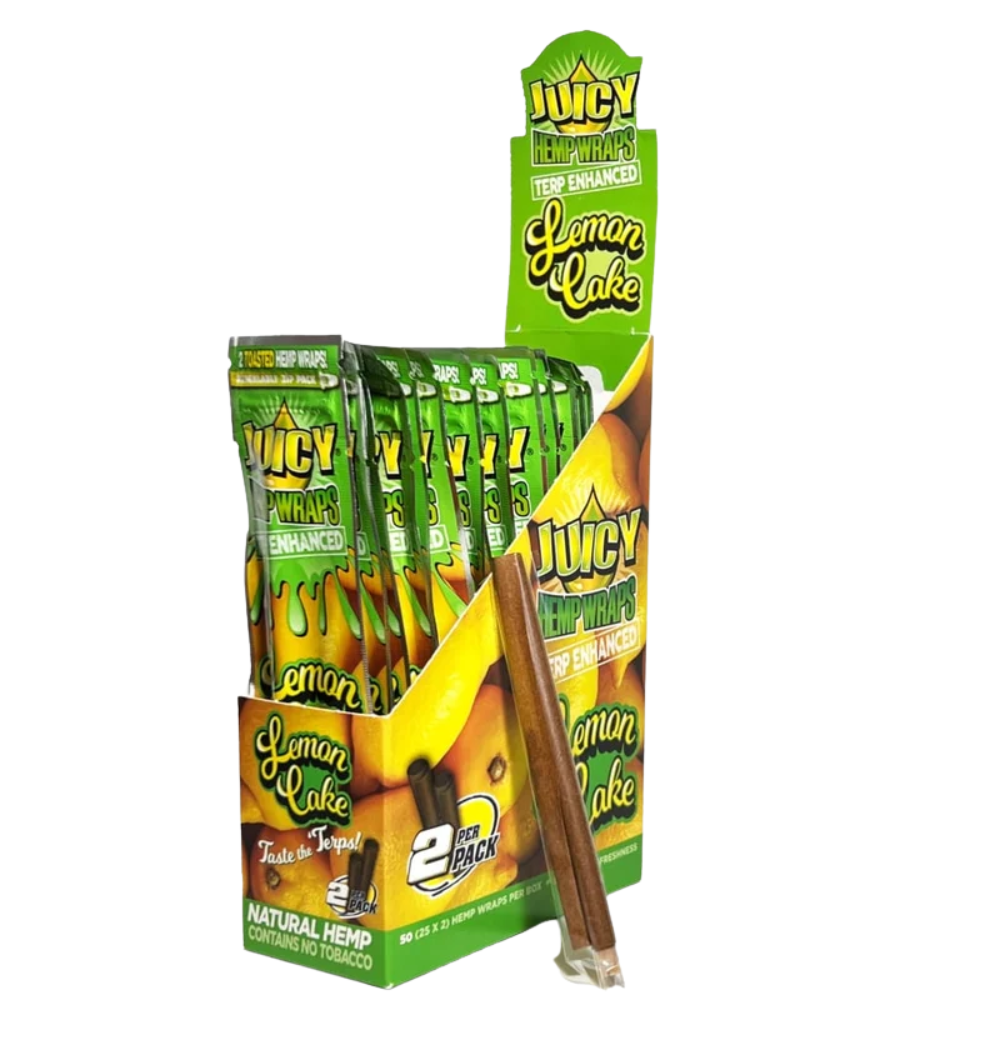 Juicy Hemp Lemon Cake - Terpene Enhanced Wraps