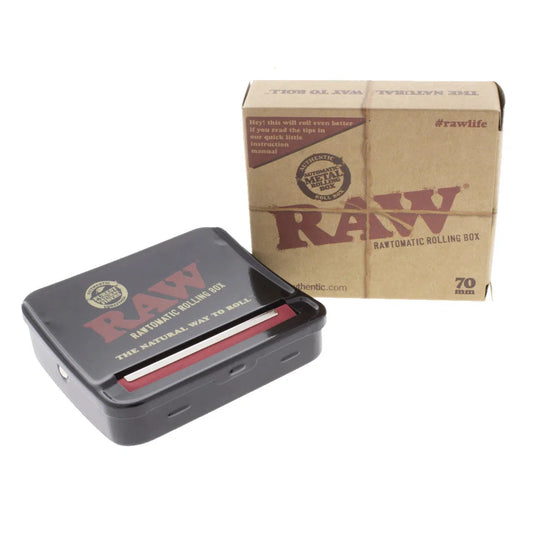 RAW 70mm Adjustable Automatic Cigarette Rolling Box