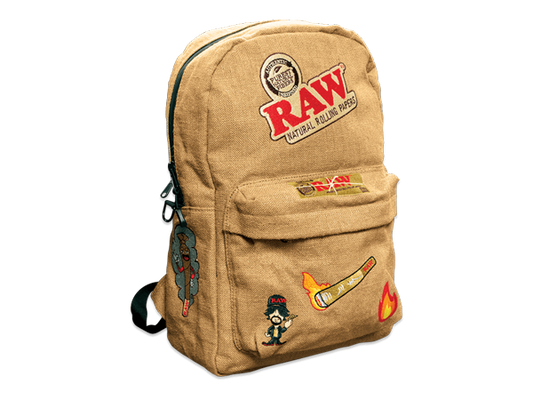 RAW Burlap Backpack – RAW’D Out Edition