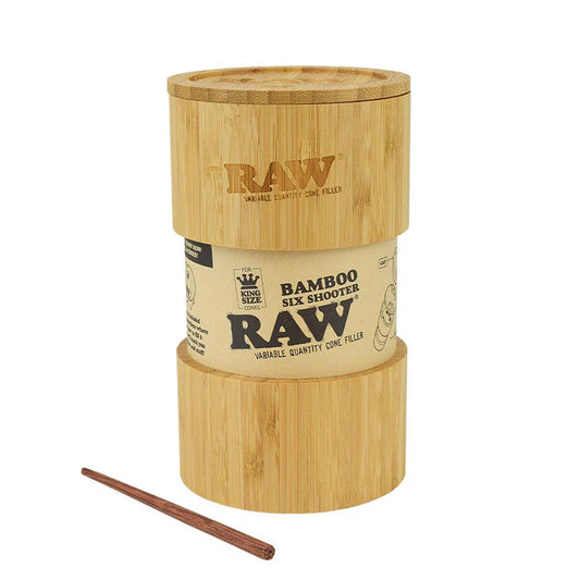 RAW Bamboo Six Shooter King Size