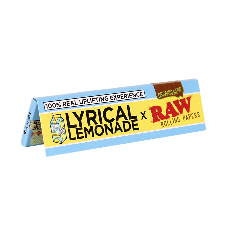 Raw Lyrical lemonade Kingsize Wide Papers.