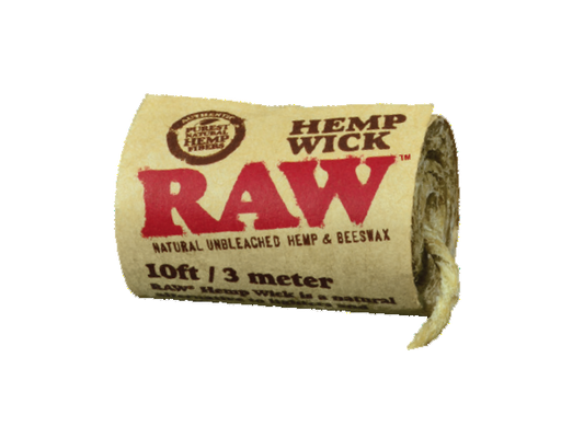 RAW Hemp Wick – 10FT