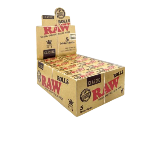 RAW Classic Kingsize Slim -  5 Mtr Rolls