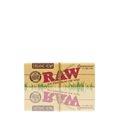 RAW Organic Hemp Connoisseur 1 1/4 size