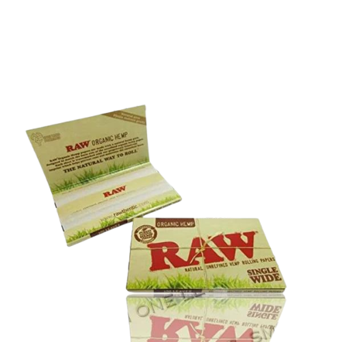 RAW Organic Hemp Single Wide Double Feed