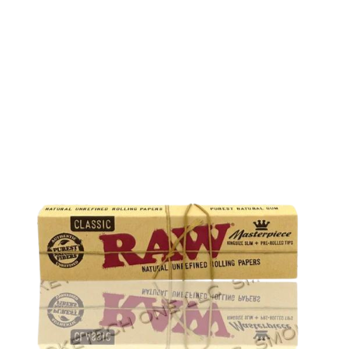 RAW Papers Roll - Masterpiece King Size with Tips