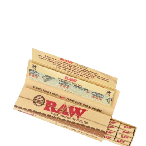 Raw Classic Masterpiece King Size Slim + Pre-Rolled Tips