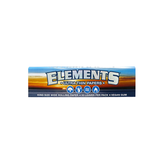 Elements King Size Wide Ultra Thin Rice Papers