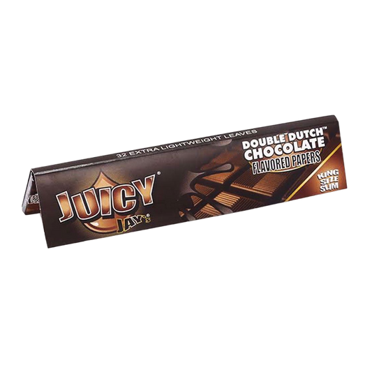 Juicy Jay’s Rolling Papers – Double Dutch Chocolate – King Size