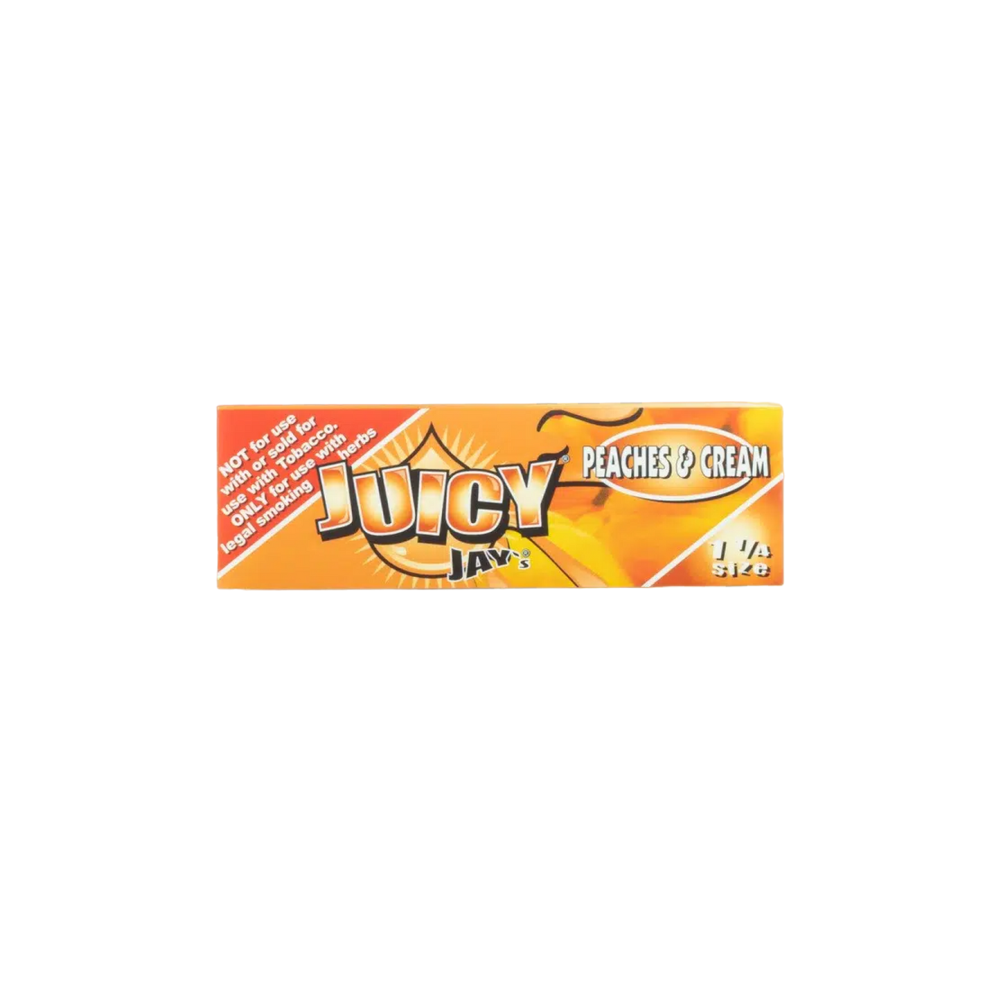 Juicy Jay’s Rolling Papers – Peaches N Cream – 1 1/4