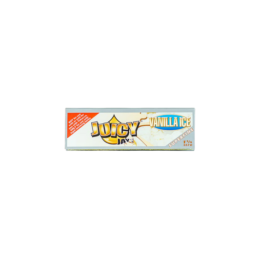 Juicy Jay’s Super Fine Rolling Papers – Vanilla Ice – 1 1/4