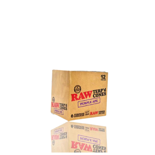 Raw trep dipped cones purple ape