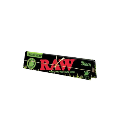 RAW Black Organic Hemp King Size