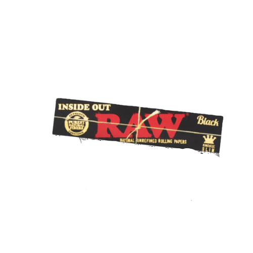 RAW Black Inside Out Rolling Papers