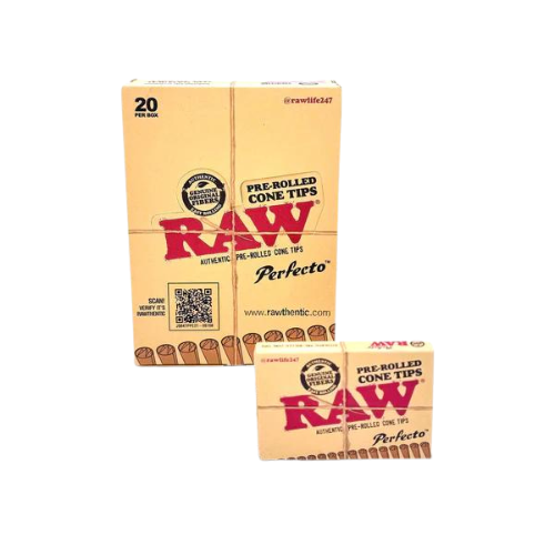 RAW Pre Rolled Perfecto Cone Tips (20 CT)