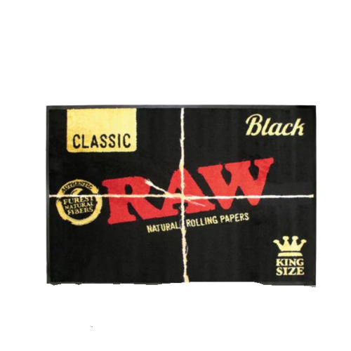 RAW Black Floor Mat ( 1 1/4 Size)