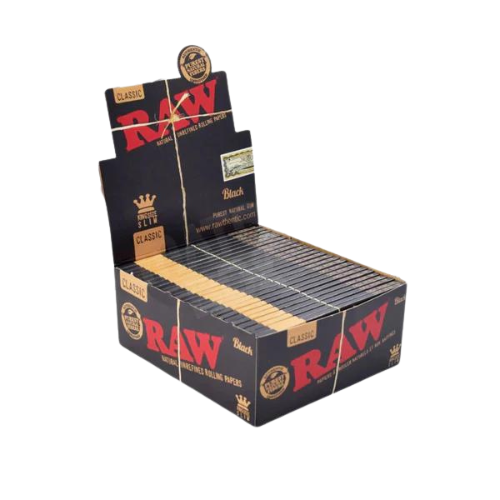 RAW Black King Size Slim Rolling Papers