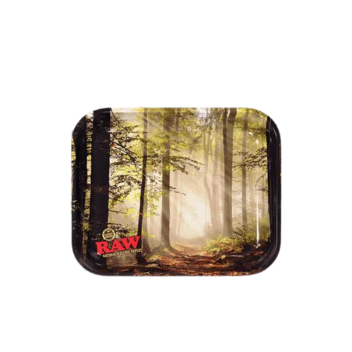 RAW Smokey Forest Rolling Tray (Large)