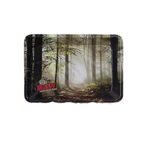 RAW Smokey Forest Rolling Tray (Mini)