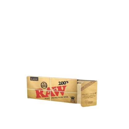 RAW Classic King Size Slim 200'S Rolling Papers (40 PK)