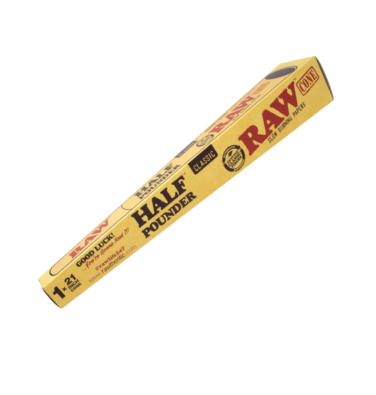 RAW Half Pounder 21" Giant Pre-Rolled Cone