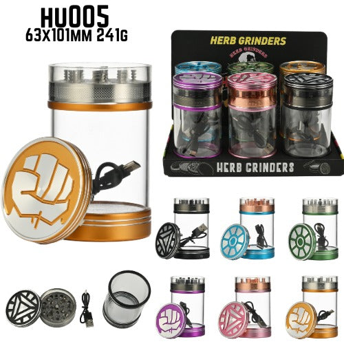 Power Fist Electric Grinder & Jar Combo HU005