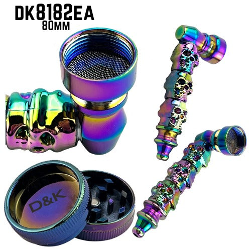 Neon Skull Pipe Grinder DK8182EA