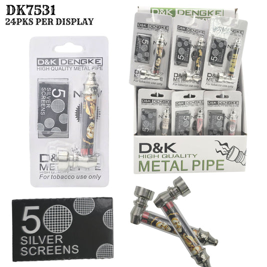 Diamond cut Bob Marley Metal Pipe DK7531