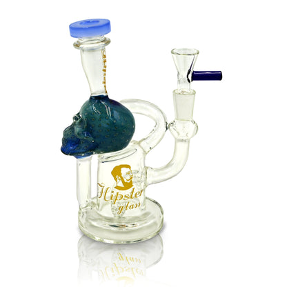 SkullStream 6-inch Recycler Bubbler ZY010