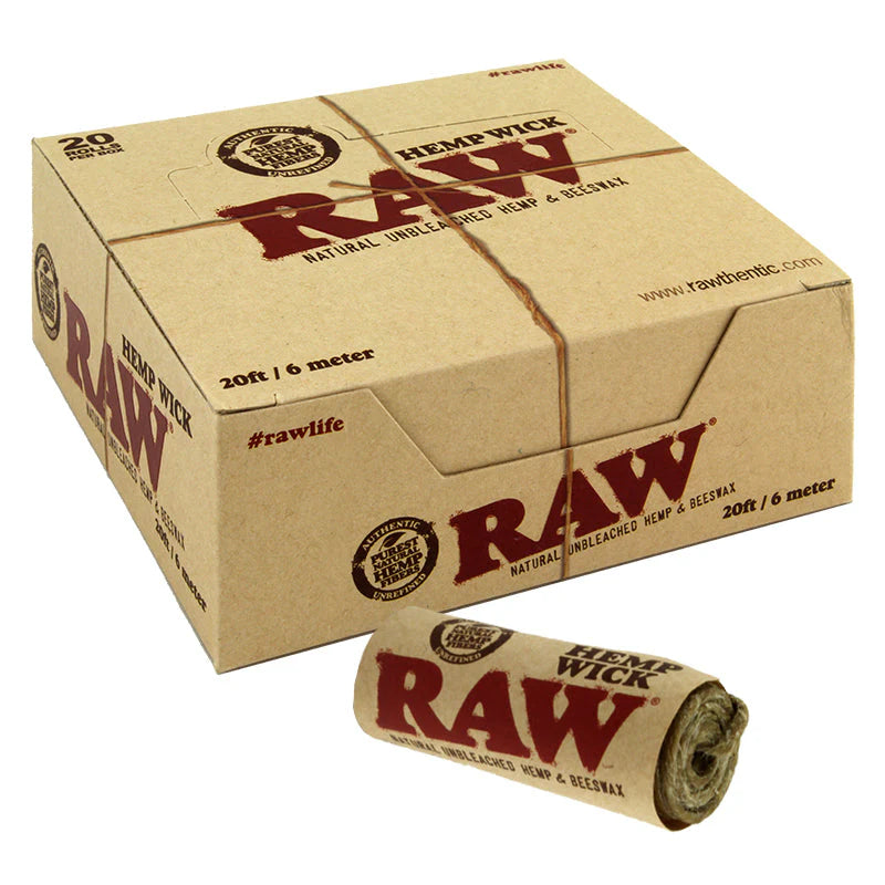 RAW Hemp Wick – 20ft