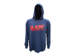 RAW Lightweight Hoodie Shirt (Blue)