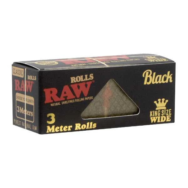 RAW Black Rolls King Size Wide