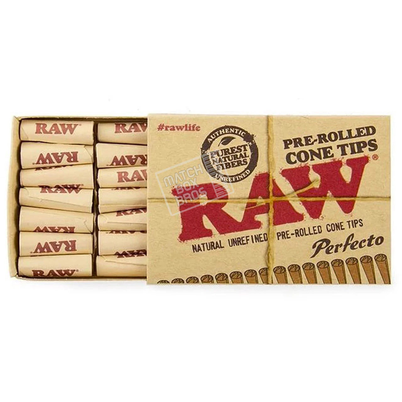 RAW Pre Rolled Perfecto Cone Tips (20 CT)