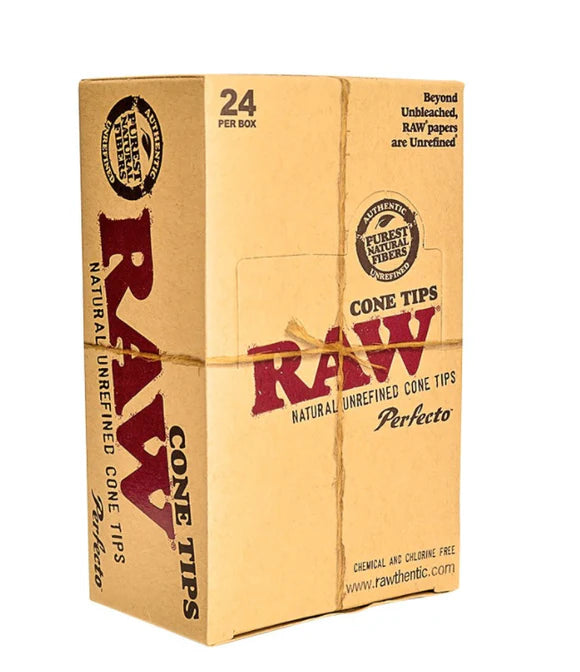 RAW Perfecto Pre-Rolled Cone Tips (100 CT)