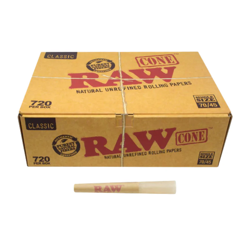 RAW Cones Single Size 70/45 (720 CT)